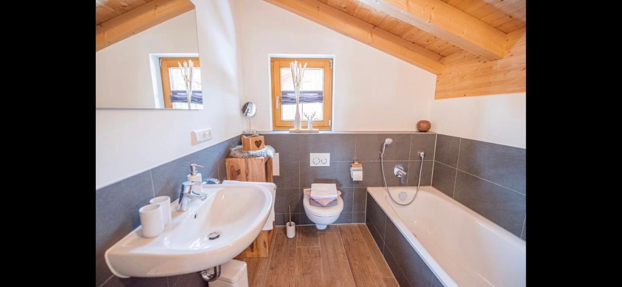 Hirsch Chalet #Sauna Lechbruck Luaran gambar