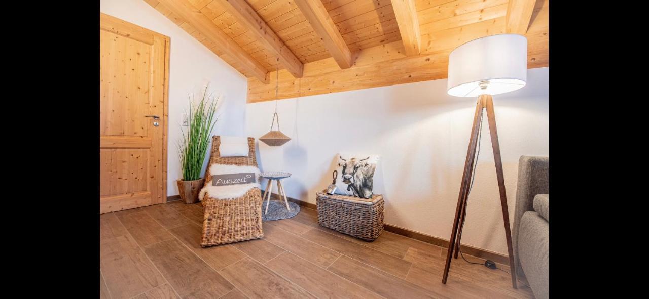 Hirsch Chalet #Sauna Lechbruck Luaran gambar